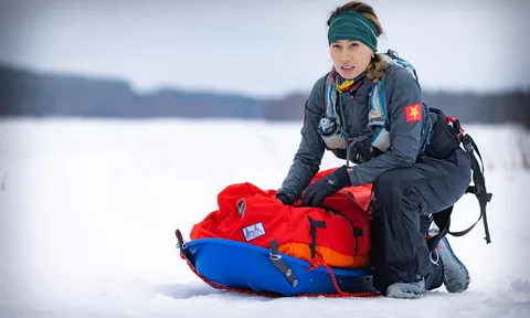 Thanh Vũ chinh phục thành công 500km trên tuyết tại giải Montane Lapland Arctic Ultra 2024