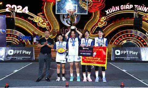 Giải Bóng rổ 3x3 U23 vô địch quốc gia 2024: Nữ Hà Nội 1 và nam Phòng không Không quân 1 lên ngôi vô địch