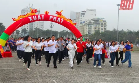 Thanh Hóa phát động “Toàn dân rèn luyện thân thể theo gương Bác Hồ vĩ đại”, Ngày chạy Olympic vì sức khỏe toàn dân và giải Việt dã năm 2024