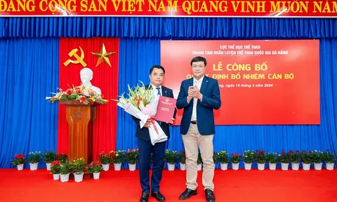 Ông Phạm Hoàng Tùng giữ chức Giám đốc Trung tâm Huấn luyện Thể thao Quốc gia Đà Nẵng