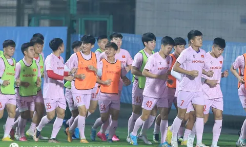 Đội tuyển U23 Việt Nam lên đường sang Tajikistan tập huấn và thi đấu giao hữu