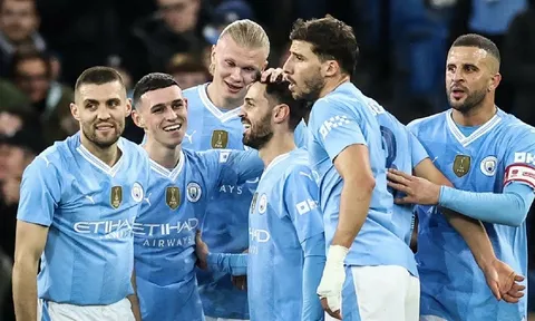 Thắng dễ đối thủ, Man City giành vé vào Bán kết FA Cup