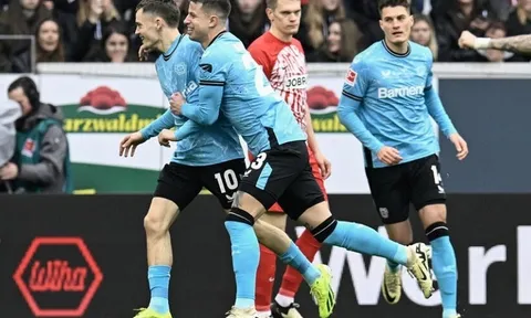 Vòng 26 Bundesliga: Leverkusen thiết lập kỷ lục ấn tượng