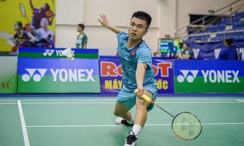 Hải Đăng cùng đồng đội tham dự giải Cầu lông Ruichang China Masters năm 2024