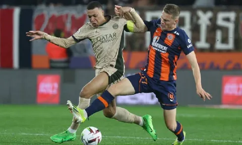 Paris Saint-Germain "nhấn chìm" Montpellier