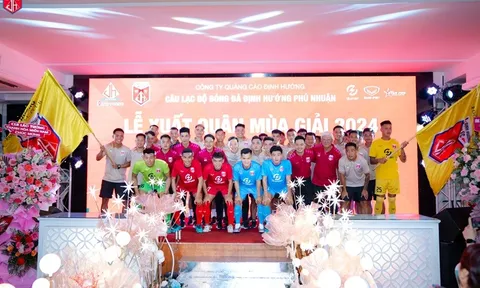 Câu lạc bộ bóng đá Định Hướng Phú Nhuận tổ chức Lễ xuất quân giải hạng Nhì Quốc gia mùa giải 2024