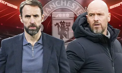 Huấn luyện viên Gareth Southgate được liên hệ dẫn dắt Man United