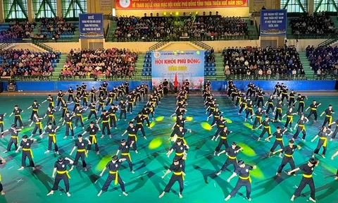 Khai mạc Hội khỏe Phù Đổng tỉnh Thừa Thiên Huế năm 2024