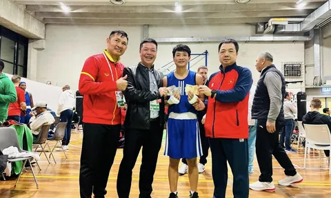 Tuyển Boxing nữ tập huấn tại Trung tâm Huấn luyện Thể thao Quốc gia Hà Nội