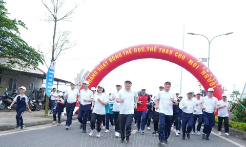 Hà Nam phát động Tháng hoạt động thể dục thể thao và Ngày chạy Olympic vì sức khỏe toàn dân năm 2024