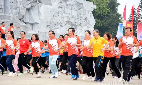 Tuyên Quang phát động Ngày chạy Olympic và giải Việt dã Tiền Phong năm 2024