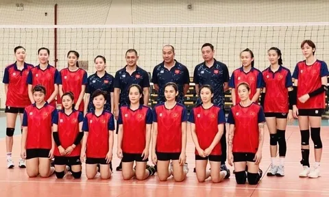 Tập trung đội tuyển bóng chuyền U20 nữ Việt Nam