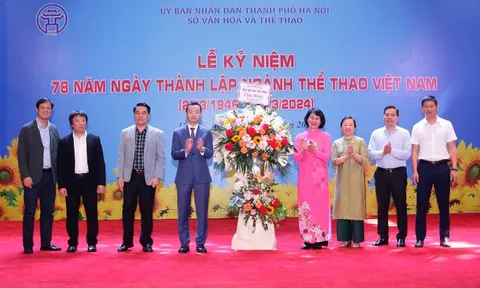 Khen thưởng huấn luyện viên, vận động viên Hà Nội có thành tích xuất sắc