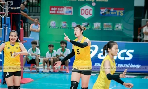Chủ công Chen Peiyan cùng VTV Bình Điền Long An dự Cúp Hùng Vương 2024