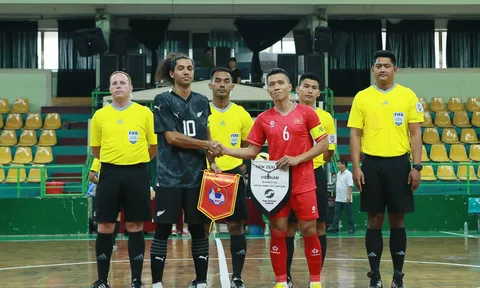 Đội tuyển Futsal Việt Nam hòa New Zealand trong trận ra quân tại giải Futsal quốc tế 2024