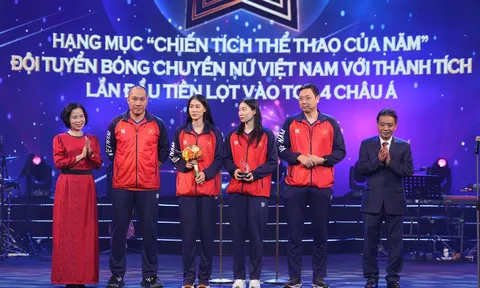 Giải thưởng Cống hiến 2024: Vinh danh nhiều gương mặt Thể thao Việt Nam