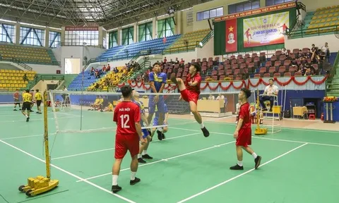 Đồng Tháp nhất toàn đoàn giải vô địch Đá cầu cá nhân quốc gia 2024