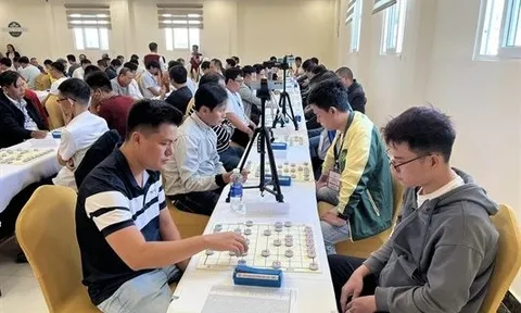 Hơn 100 kỳ thủ tham dự giải cờ Tướng vô địch quốc gia 2024