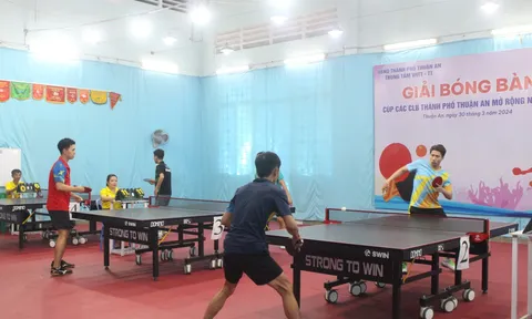 Giải Bóng bàn cúp các Câu lạc bộ bóng bàn thành phố Thuận An mở rộng năm 2024 
