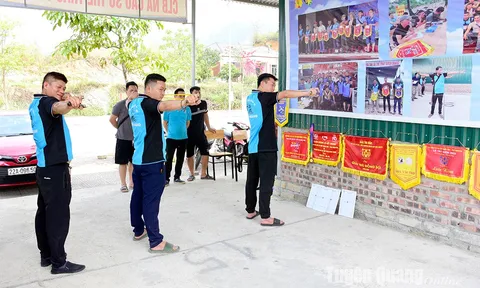 Sức hút từ môn Bắn súng cao su ở Tuyên Quang