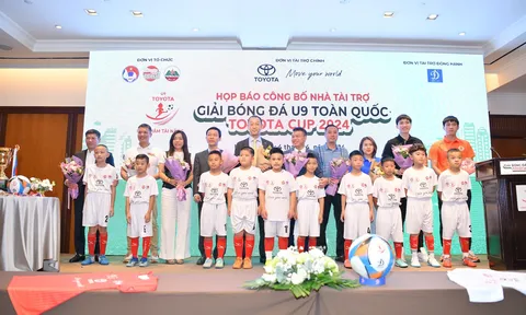 32 đội bóng dự giải Bóng đá U9 toàn quốc - Toyota Cup 2024