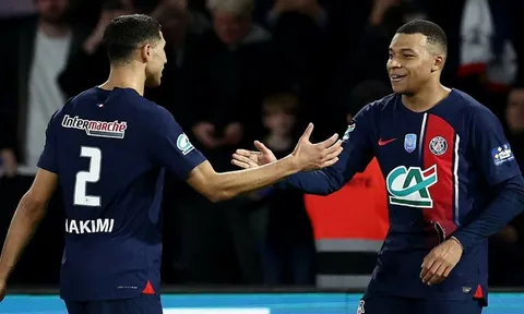 Mbappe ghi bàn đưa PSG vào Chung kết Cúp Quốc gia Pháp