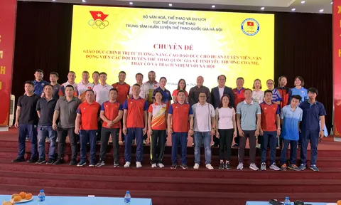 Các đội tuyển Thể thao Quốc gia Hà Nội được giáo dục về tình yêu thương và trách nhiệm với xã hội