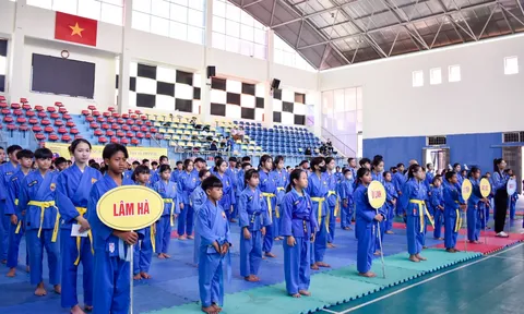 Gần 350 võ sinh tranh tài giải Vovinam tỉnh Lâm Đồng 2024