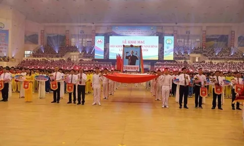 Khai mạc Hội khỏe Phù Đổng tỉnh Ninh Bình lần thứ VIII