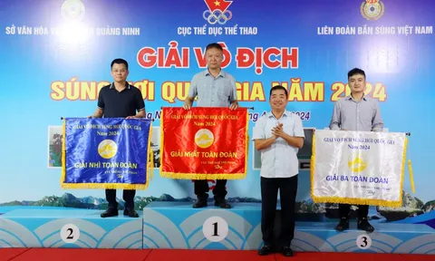 Giải Súng hơi vô địch quốc gia 2024: Hà Nội xếp thứ nhất toàn đoàn