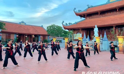 Huyện Nam Sách: Điểm sáng phong trào Võ cổ truyền Hải Dương