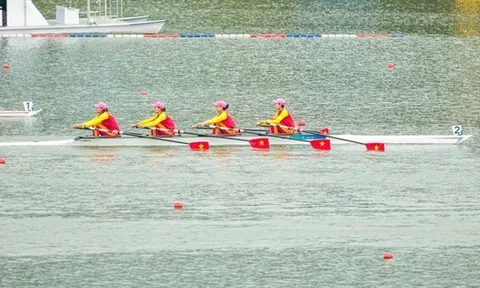 Rowing Việt Nam tham dự vòng loại Olympic khu vực châu Á - Thái Bình Dương