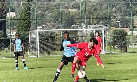 Đội tuyển U16 nữ Việt Nam ra quân thuận lợi tại giải giao hữu quốc tế