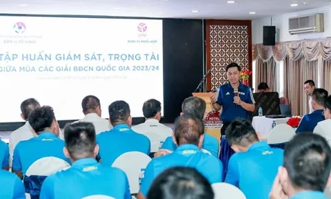 Tập huấn giám sát, trọng tài giữa mùa giải 2023-2024 khu vực phía Nam