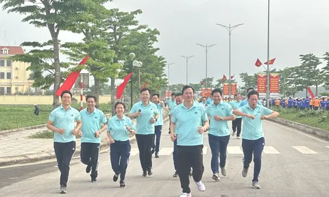 Thị xã Đông Triều tổ chức Ngày chạy Olympic vì sức khỏe toàn dân và giải Việt dã năm 2024