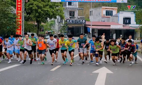 Huyện Lang Chánh tổ chức Ngày chạy Olympic vì sức khỏe toàn dân và giải Việt dã năm 2024