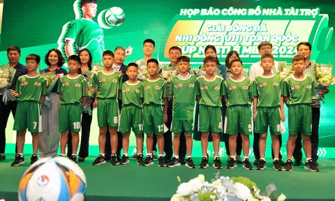50 đội dự tranh giải Bóng đá Nhi đồng U11 toàn quốc 2024