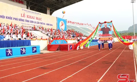Khai mạc Hội khỏe Phù Đổng tỉnh Sơn La lần thứ XII năm 2024