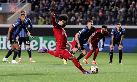 Mohamed Salah ghi bàn, Liverpool vẫn bị Atalanta loại ở Tứ kết Europa League