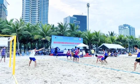 Hơn 100 vận động viên tham dự giải Bóng ném bãi biển vô địch quốc gia 2024