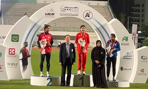 Giải Điền kinh U20 châu Á 2024: Trần Thị Nhi Yến giành huy chương bạc thứ hai