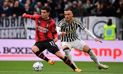 Vòng 34 Serie A 2023-2024: Juventus và Milan hòa không bàn thắng