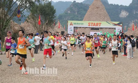 Gần 3.000 vận động viên tham gia giải Chạy bộ Marathon "Dấu ấn Di sản 2024"
