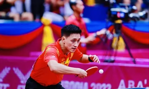 Tay vợt Nguyễn Anh Tú giành hạng ba giải Bóng bàn quốc tế Ôn Châu 2024