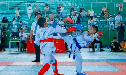 Giải Karate Thiếu niên - Nhi đồng thành phố Dĩ An mở rộng 2024