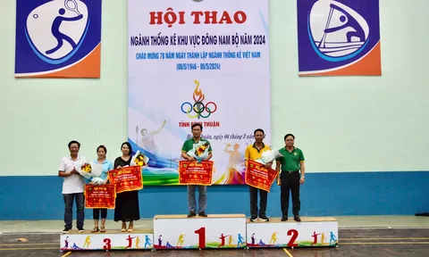 Hội thao ngành Thống kê khu vực Đông Nam bộ năm 2024