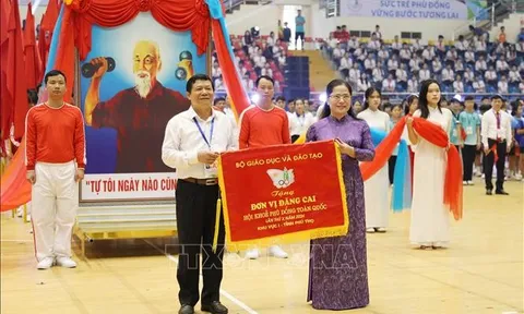 Gần 2.400 người tham gia Hội khỏe Phù Đổng toàn quốc năm 2024
