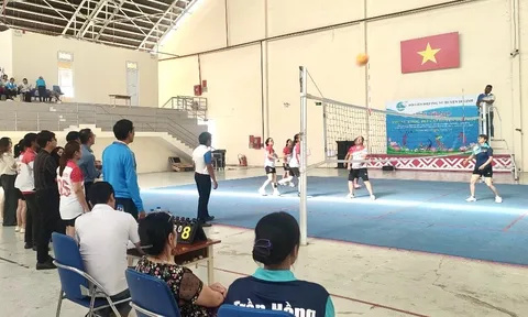 Hơn 200 vận động viên tham gia Hội thao Phụ nữ khỏe đẹp huyện Di Linh năm 2024