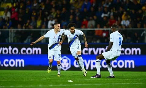 Vòng 36 Serie A 2023-2024: Inter "đè bẹp" Frosinone trên sân khách