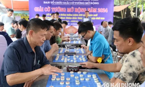 Nhiều người Hải Dương đam mê cờ Tướng